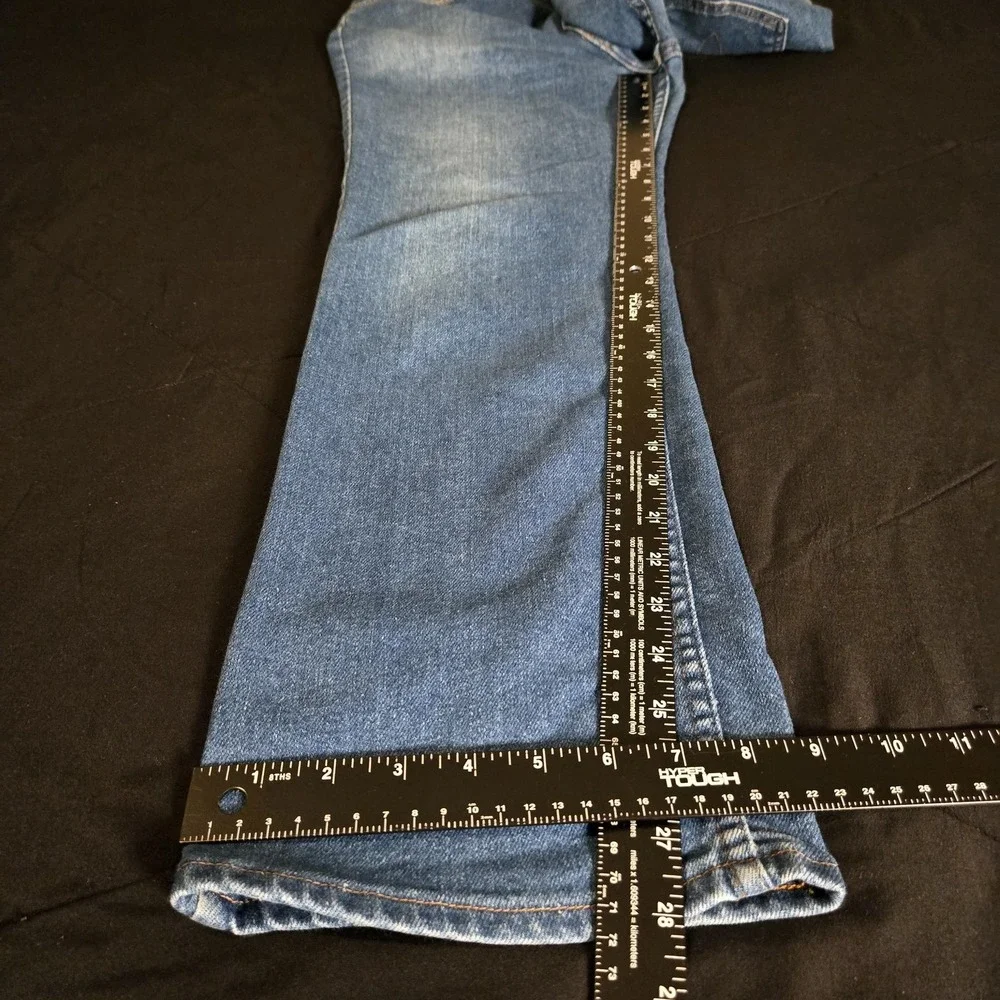 Vintage 80s Levi's Black Tab Skosh More‎ Room Bootcut Jeans USA W36 L29 Rare